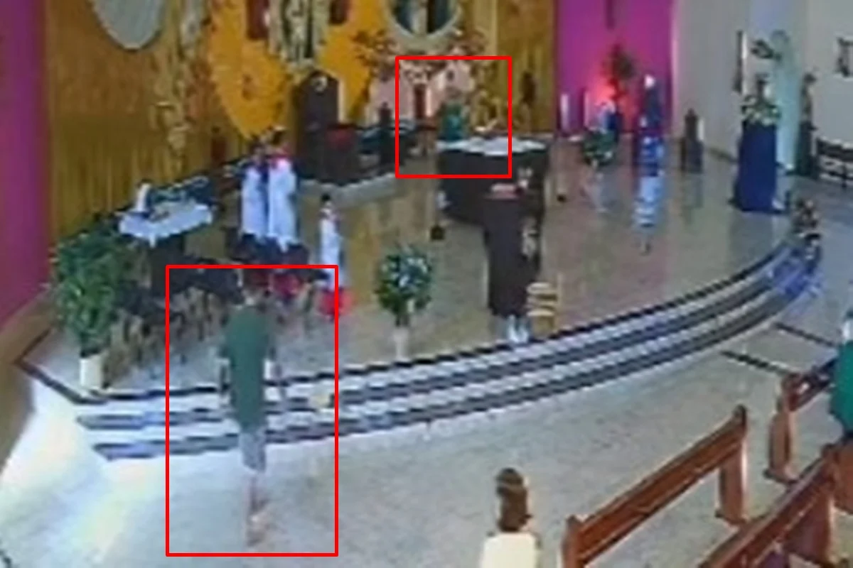 Bispo é agredido por homem durante missa dominical em Caraguatatuba