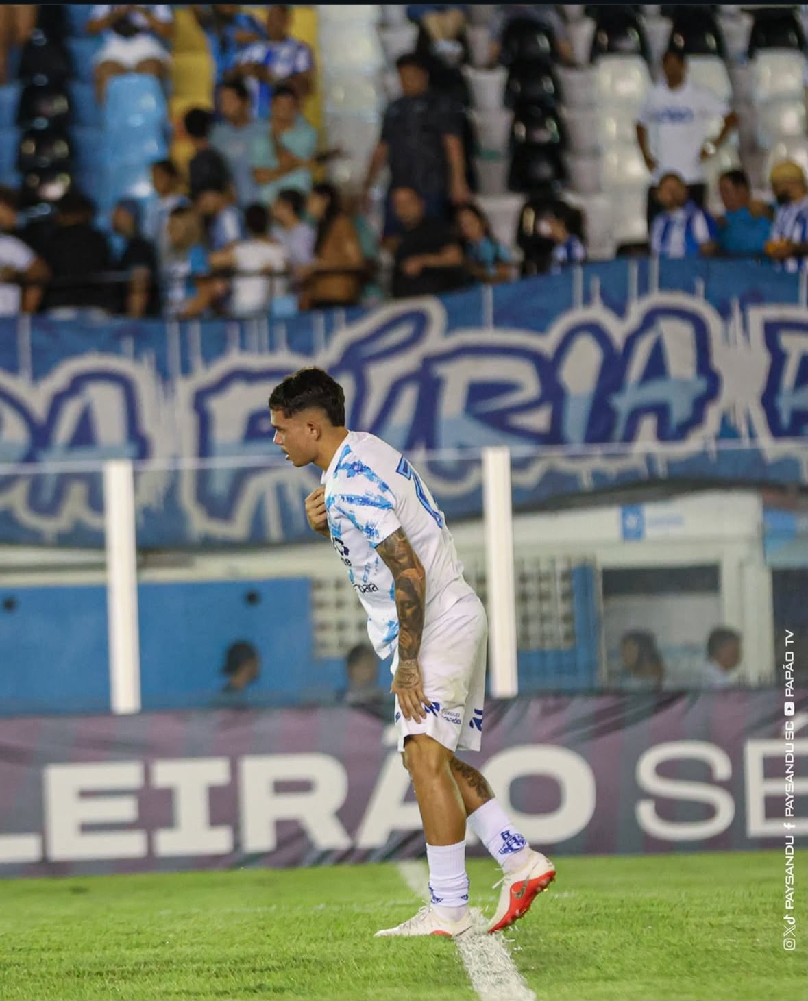 PH emocionado em sua despedida do Paysandu -