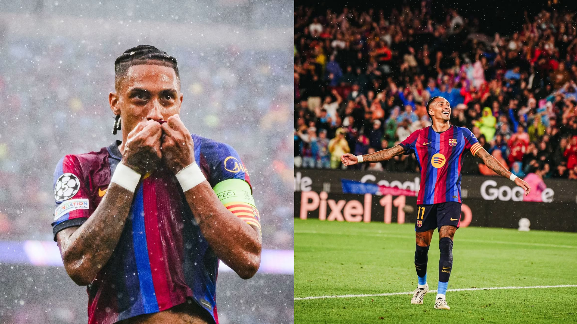Raphinha acerta renovação de contrato com Barcelona até 2030, diz jornalista