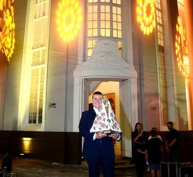 Imagem - ACP revitaliza fachada do Palácio do Comércio e recebe Imagem Peregrina de Nossa Senhora de Nazaré
