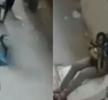 Imagem - Vídeo: Homem salva criança que caiu de prédio no Egito