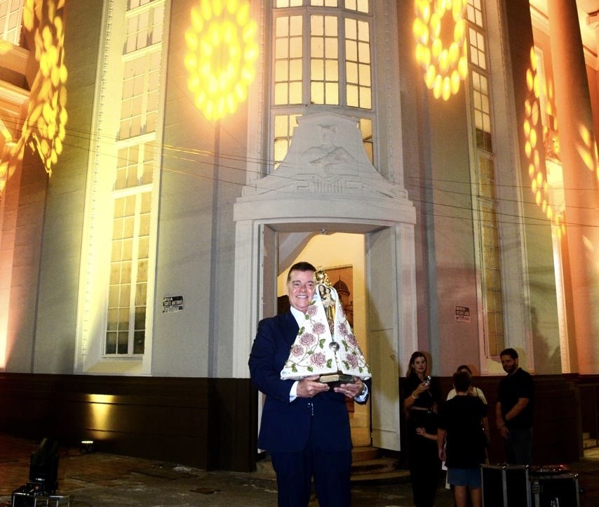 A ACP também recebeu a visita da Imagem Peregrina de Nossa Senhora de Nazaré.