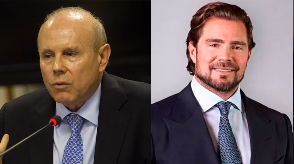 Ex-ministro Guido Mantega e Daniel Vorcaro