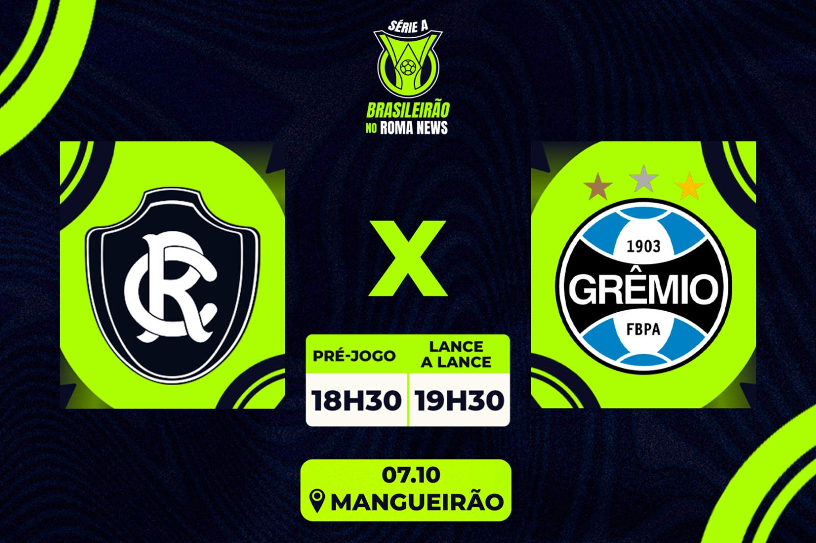 Leão Azul tenta encerrar sequência de 10 partidas sem vencer, enquanto equipe gaúcha busca se afastar da zona de queda nesta quarta-feira (7)