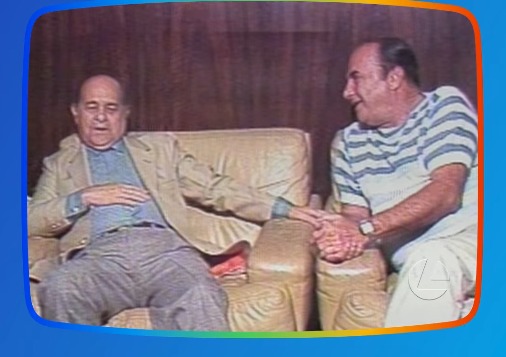 Imagem - Rômulo Maiorana encontra Tancredo Neves durante o Círio de Nazaré de 1984