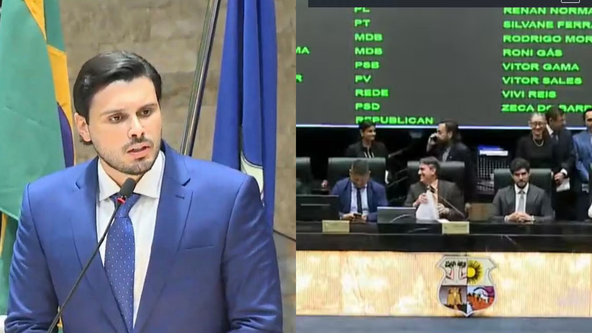 Vereador do MDB recebeu 29 votos e assumirá o comando do Legislativo municipal.