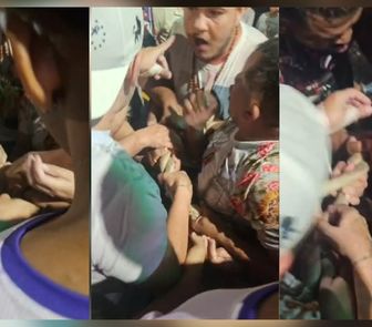 Imagem - Corda da Trasladação se rompe no núcleo e nas estações 4 e 5; procissão atrasa uma hora