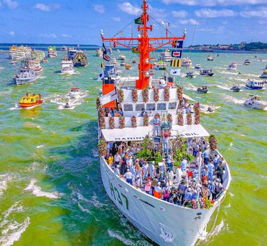 Imagem - Romaria Fluvial reúne fiéis nas águas de Belém neste sábado (10)