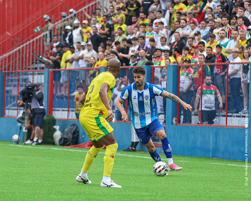 Papão vencia por 1 a 0 quando o jogo foi suspenso - 