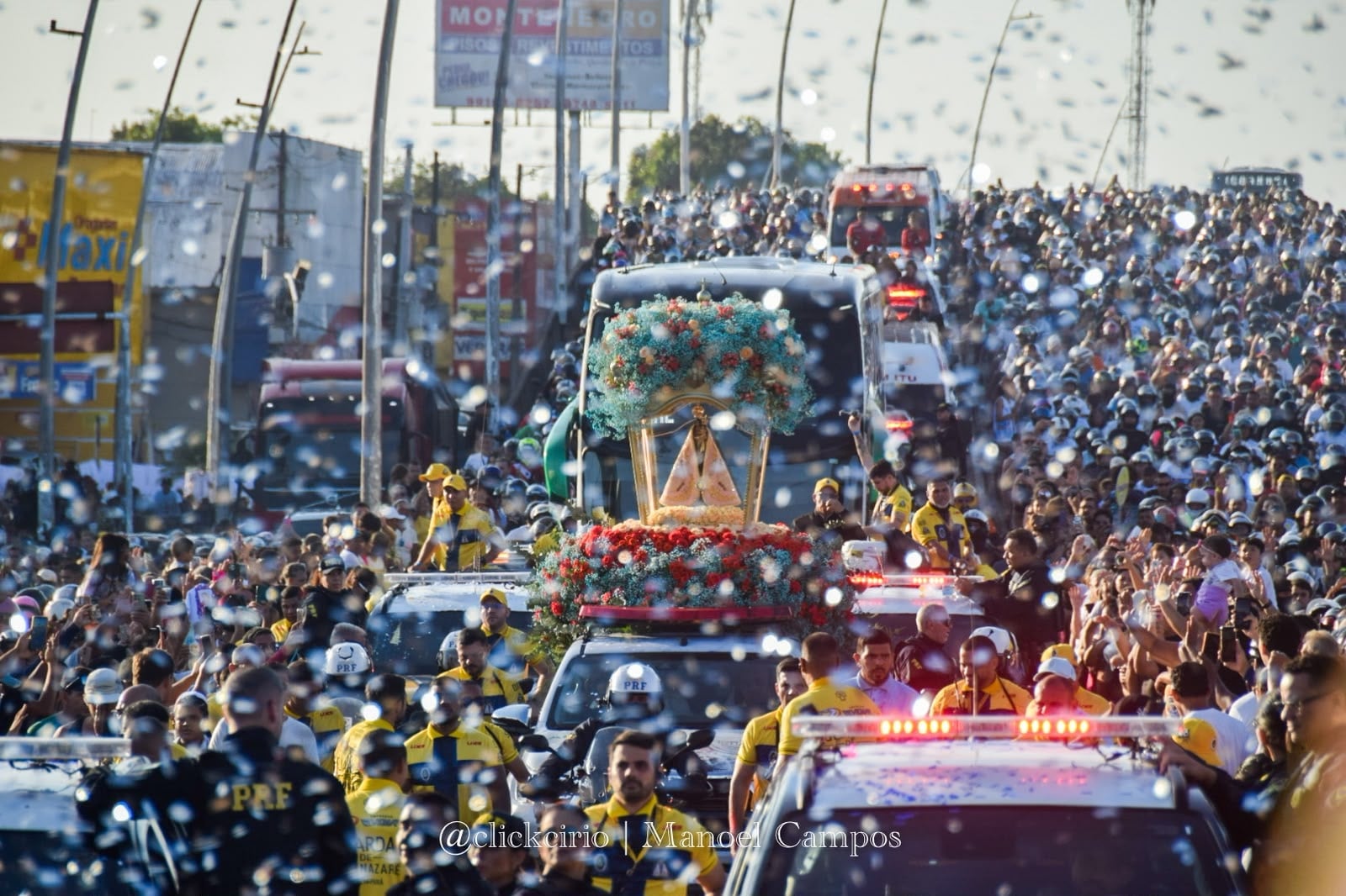 Romaria Rodoviária leva Imagem Peregrina de Ananindeua a Icoaraci -
