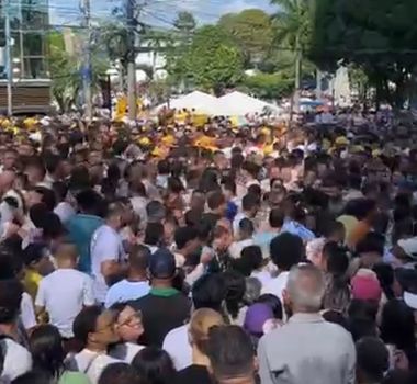 Imagem - Corda do Círio de Nazaré se rompe na subida da avenida Presidente Vargas