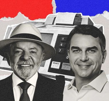 Imagem - Lula e Flávio Bolsonaro disputam eleitores que não votaram no primeiro turno