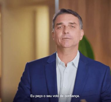 Imagem - TSE apura falha que deixou propaganda de Flávio Bolsonaro sem áudio na TV