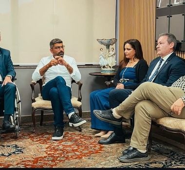 Imagem - Dr. Daniel visita Ministério Público do Pará para discutir parceria entre instituições