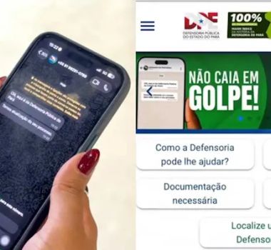Imagem - Defensoria do Pará cria ferramenta para ajudar a população a identificar golpes pelo WhatsApp