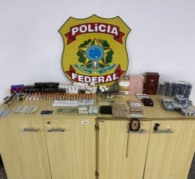 Imagem - Trio é preso pela PF com carga milionária de emagrecedores e hormônios importados no Paraná