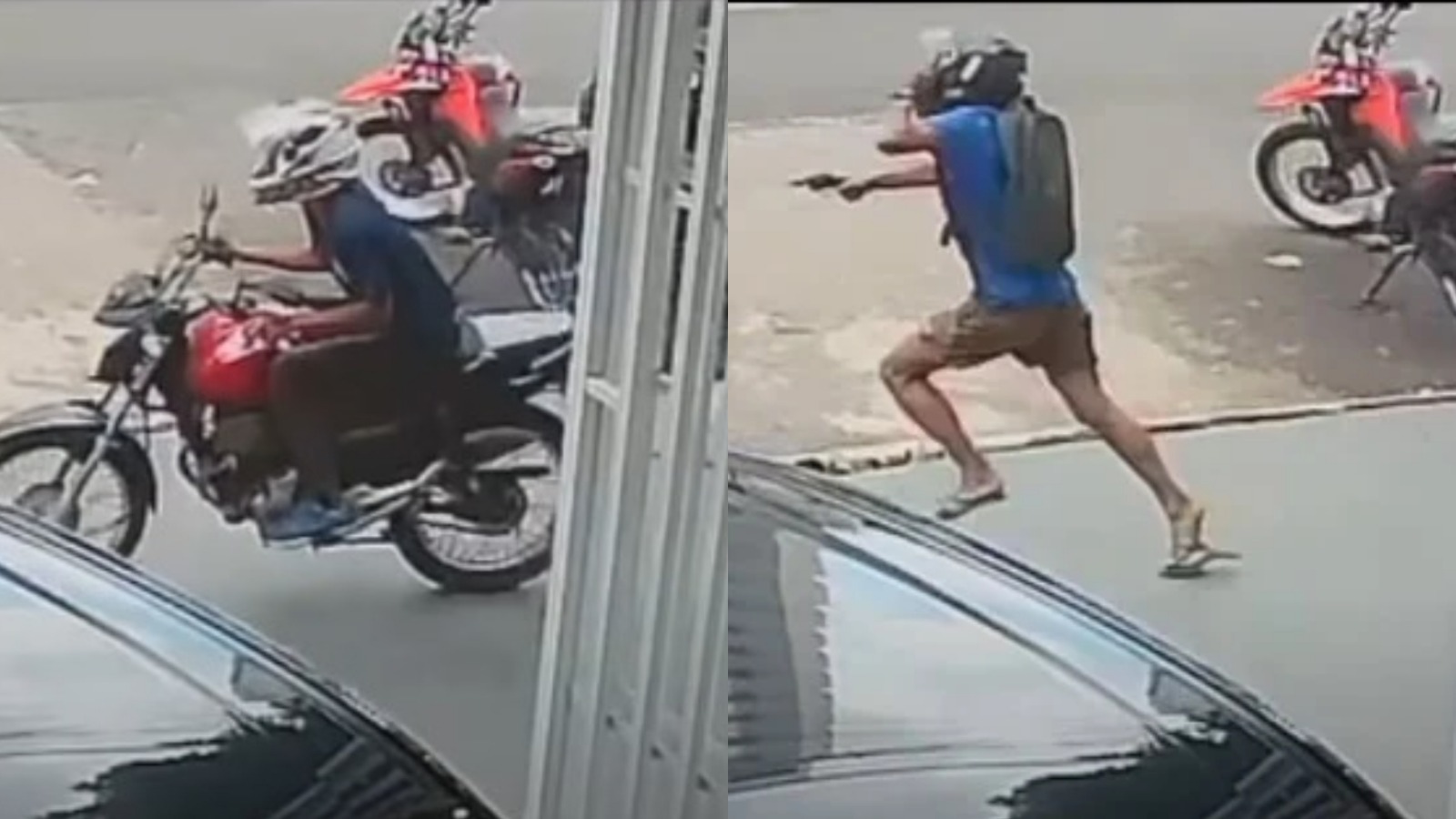 Policial reage a tentativa de assalto e atira contra dupla de assaltantes no Umarizal