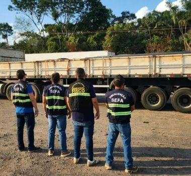Imagem - Sefa apreende 24 toneladas de aço avaliada em R$ 197 mil em São João do Araguaia