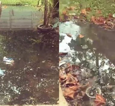 Imagem - Moradores denunciam alagamento com água de esgoto há 15 dias em residencial de Belém