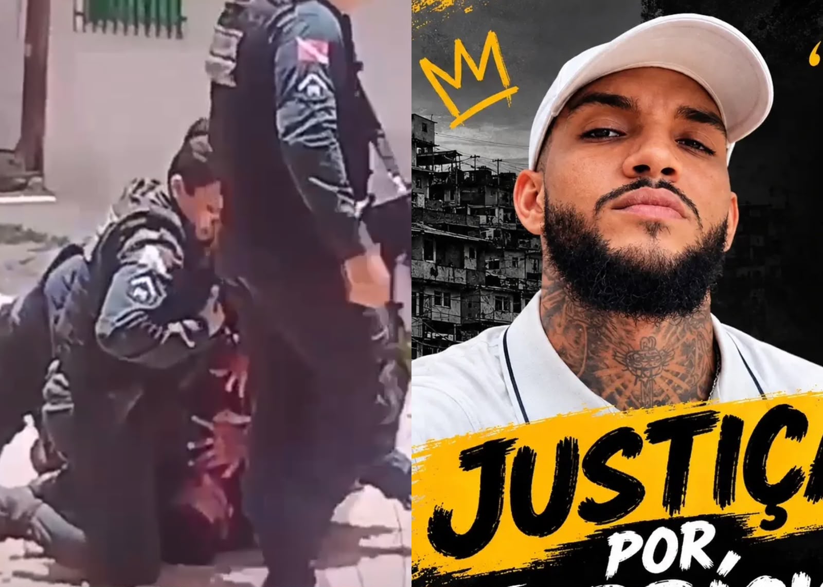  Fabrício teria se recusado a entregar o aparelho e resistiu.