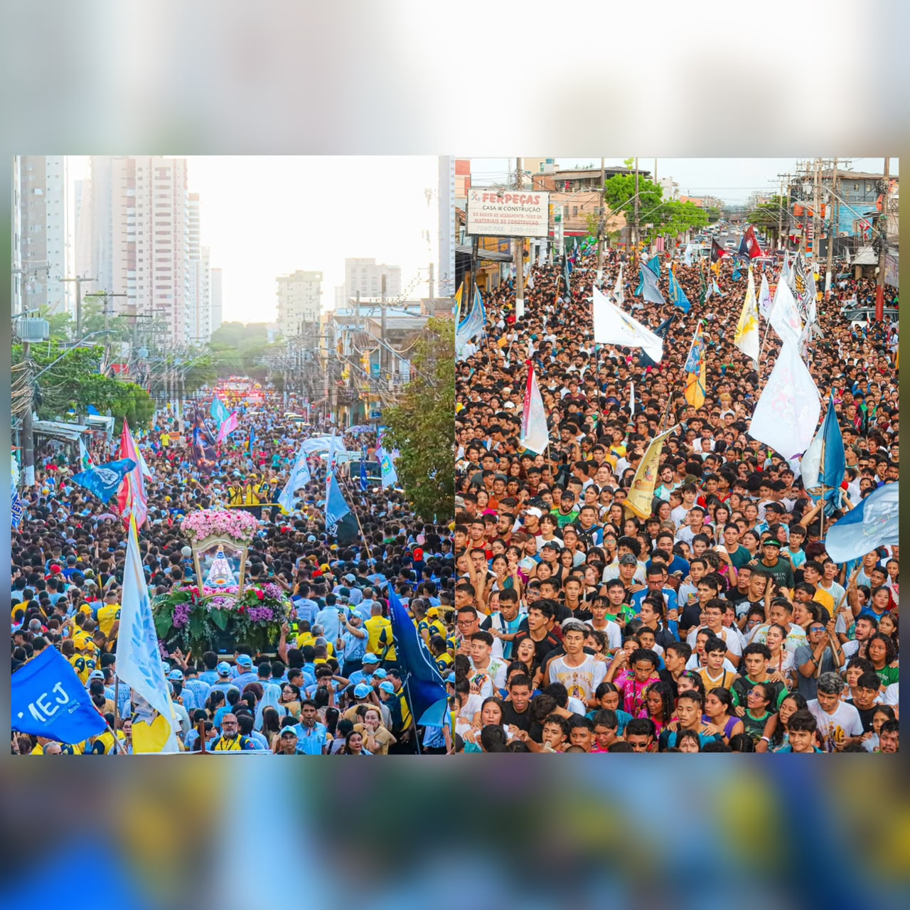 Interdição começa às 14h deste sábado (17), com possibilidade de bloqueio parcial ou total da via, conforme o fluxo de fiéis durante a romaria.