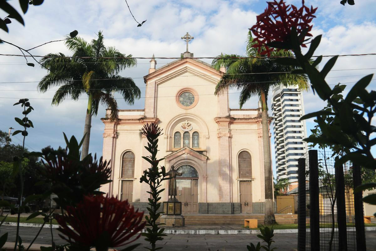 Igreja dos Capuchinhos, no bairro do Guamá