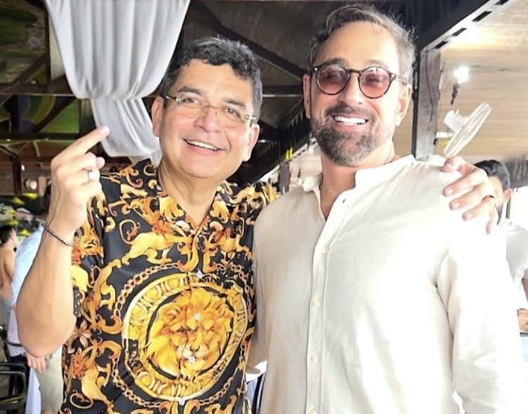 Reinaldo Gonçalves e Jefferson Goldenberg - sucesso no Festival Lambateria 