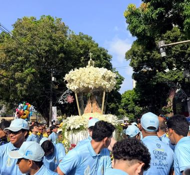Imagem - Romaria das Crianças reúne pequenos devotos e famílias no Círio 2026, em Belém