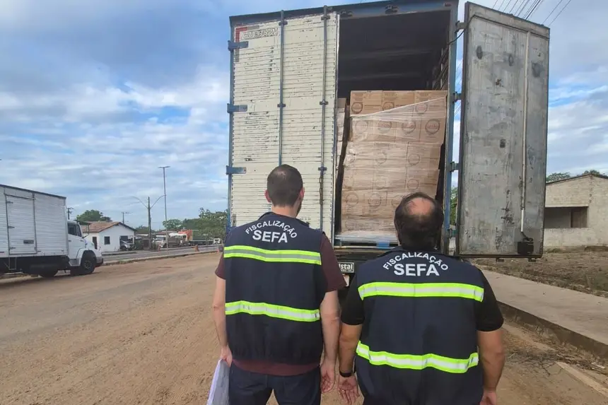 Mercadorias foram retidas em fiscalizações no nordeste e sudeste do estado por irregularidades na documentação fiscal

