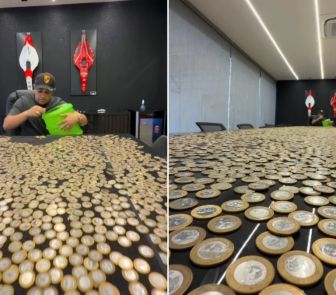 Imagem - Borracheiro compra Hilux e paga parte do veículo com milhares de moedas de R$ 1