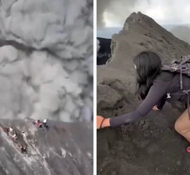 Imagem - Erupção de vulcão deixa três excursionistas mortos; guia turístico será investigado