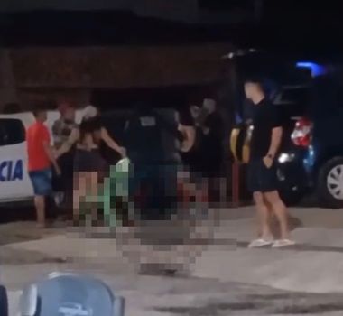 Imagem - Homem é baleado na perna e confusão é registrada na Avenida Independência, em Ananindeua