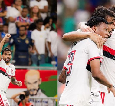 Imagem - Flamengo goleia o Bahia por 3 a 0 e reassume a liderança do Brasileirão