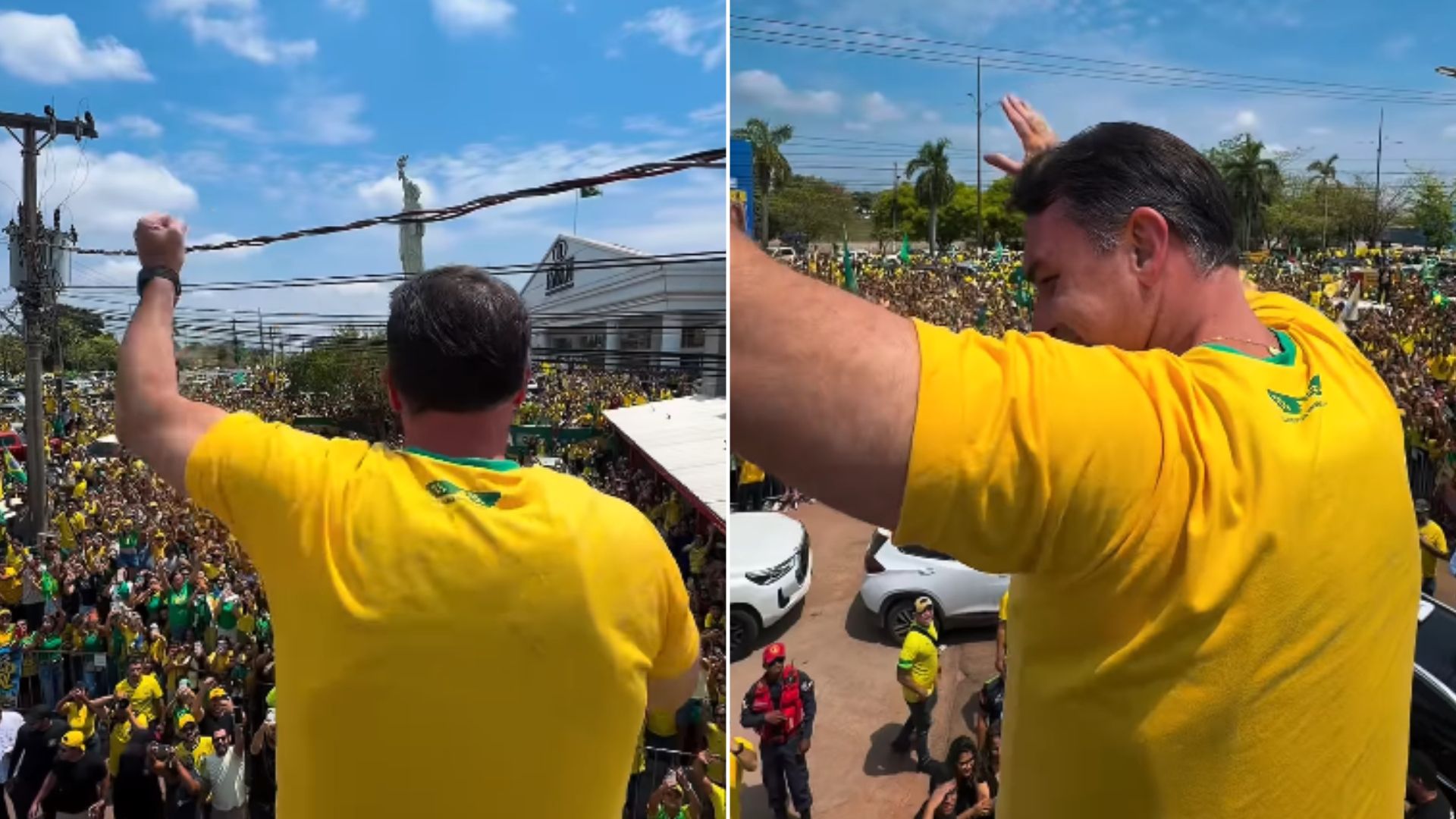 Candidato à Presidência da República Flávio Bolsonaro (PL).