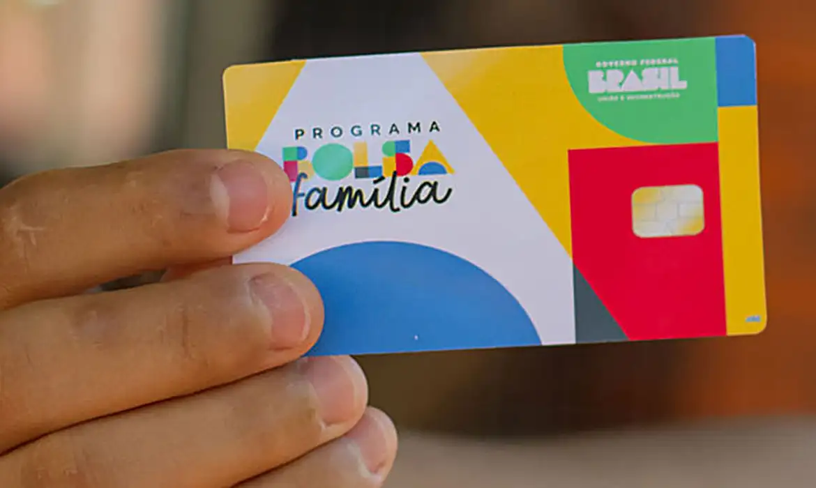 Cartão do Bolsa Família.