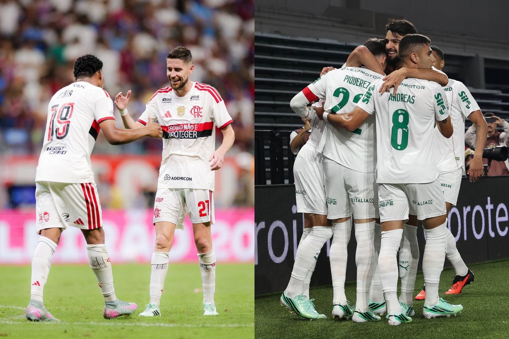 Mengão e Verdão seguem na briga pelo título - 