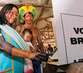 Imagem - Indígenas ficam sem transporte, água e comida para votar após Justiça negar pedido no Amazonas
