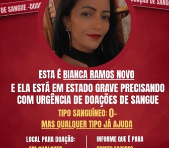 Imagem - Vítima de advogado em tentativa de feminicídio precisa de doação de sangue; saiba como ajudar