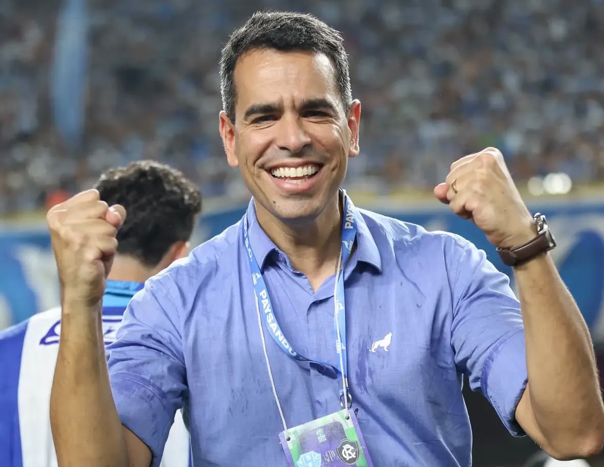 Executivo fez postagem nas redes sociais para dar adeus ao Papão - 