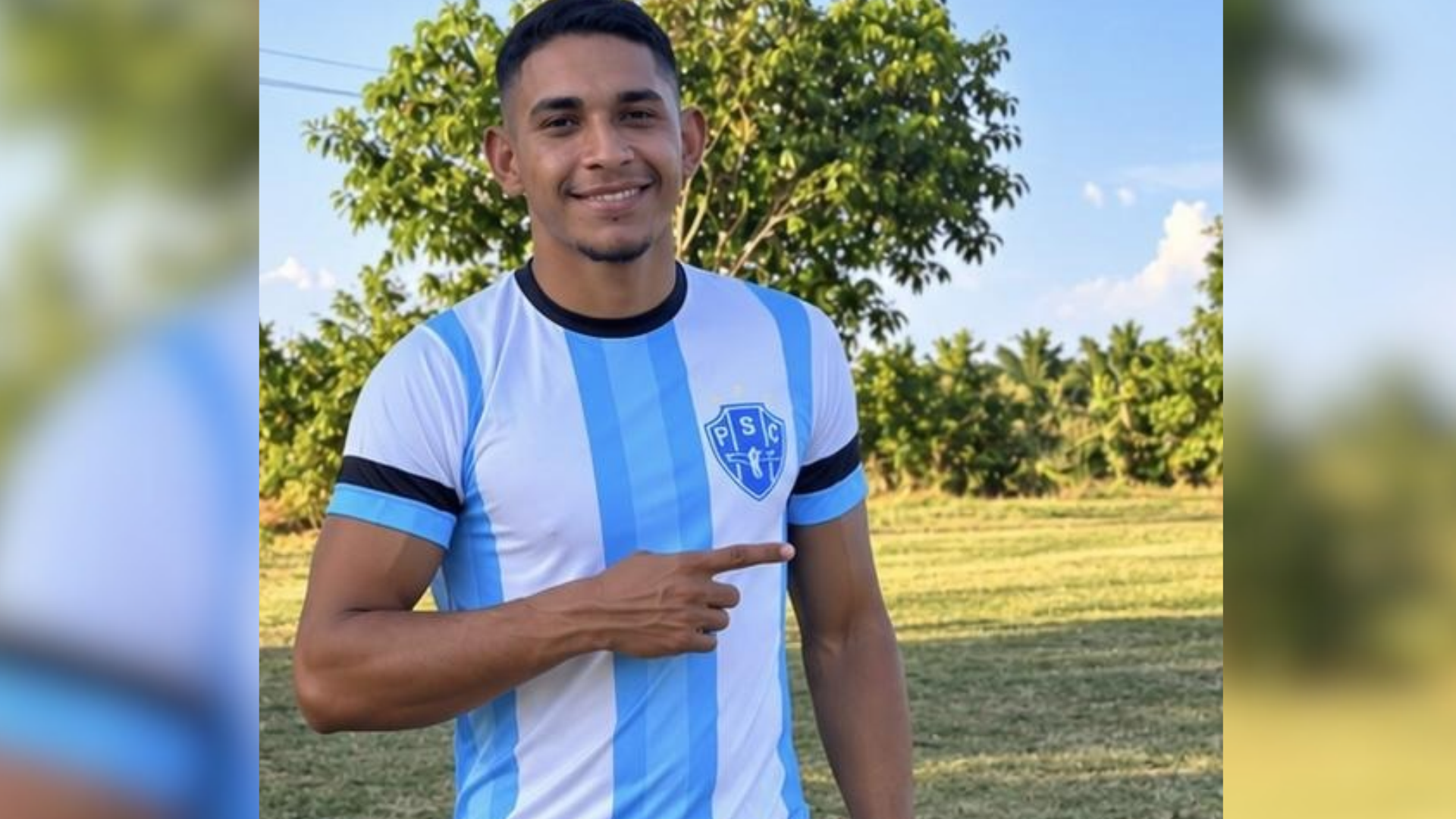 Fábio Vasconcelos dos Santos sofreu o acidente enquanto ajudava na substituição da cobertura do espaço do clube, na comunidade de Costa do Tapará, região do Tapará.