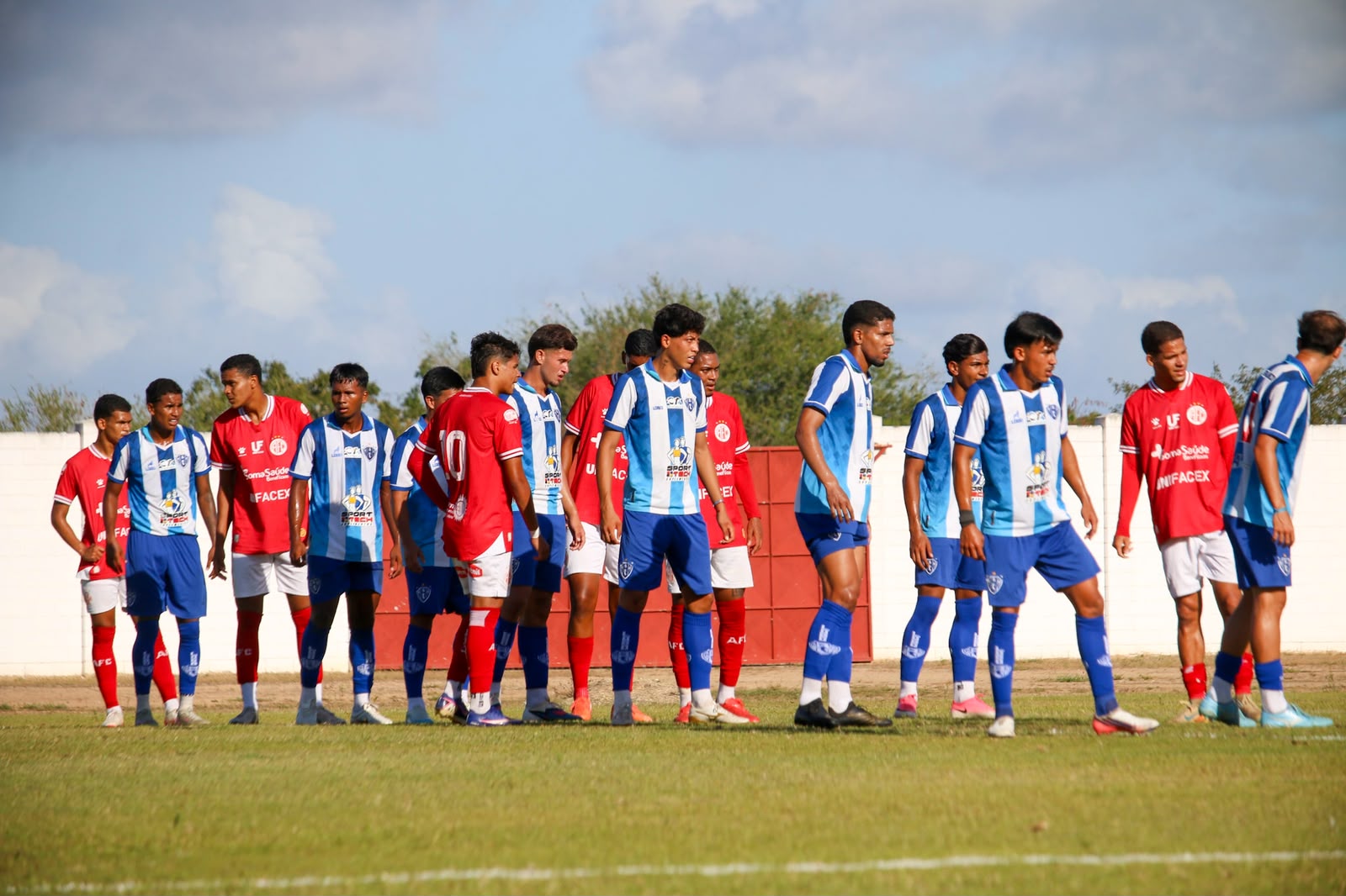 Partida entre América-RN e Paysandu - 