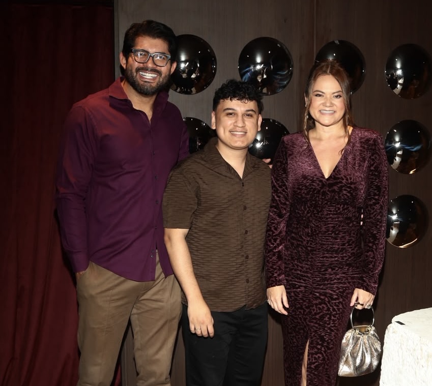 Roberto Possas, Elvis Mesquita e a Juliana Hong