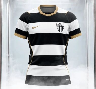 Imagem - Atlético-MG lança camisa do 'Manto da Massa' com listras horizontais