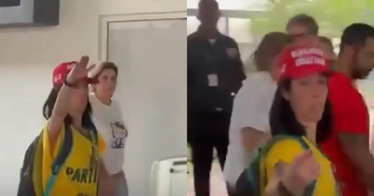 Eleitora faz saudação nazista para judeu após deixar seção de votação no RJ