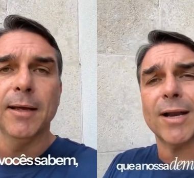 Imagem - Vídeo: Flávio Bolsonaro diz que PF exigiu seus passaportes após visita a Bolsonaro