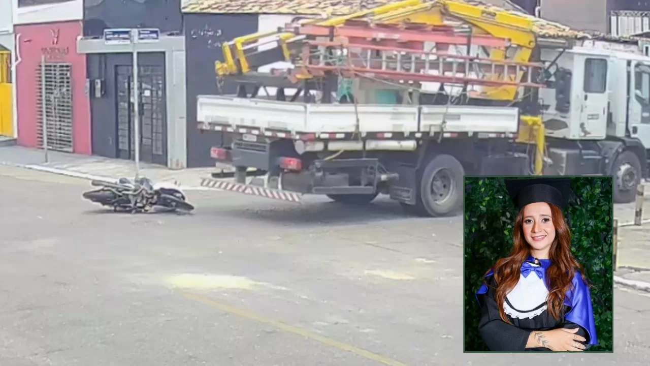 Lorena Melissa de Araújo pilotava uma motocicleta quando foi atingida por um caminhão na Marabá Pioneira.