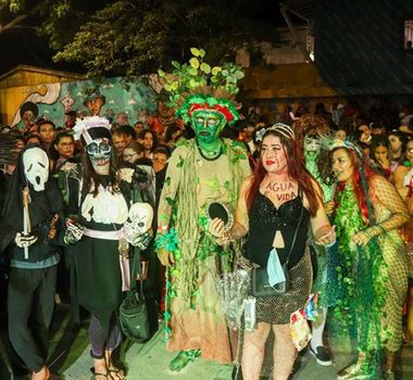 Imagem - Cortejo Visagento leva visagens às ruas de Belém em defesa do rio Tucunduba