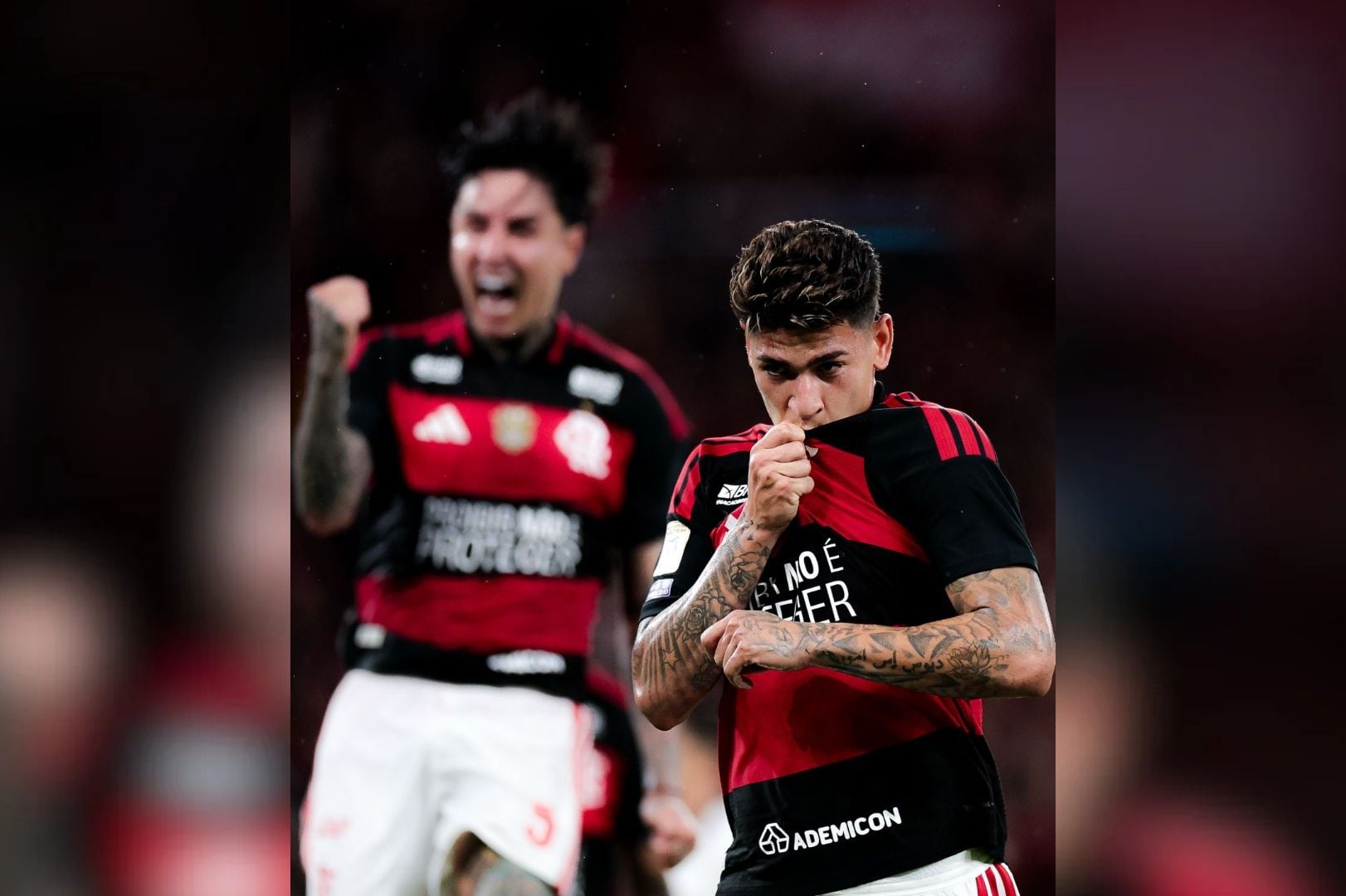 Carrascal marcou o gol da vitória do Mengão - 