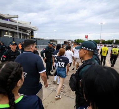 Imagem - 600 agentes são mobilizados para garantir a segurança durante partida entre Remo e Botafogo