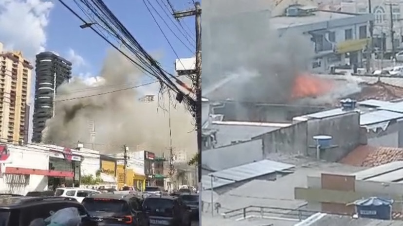 Até o momento, não há informações sobre as causas do incêndio nem sobre possíveis vítimas
